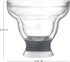 Host Freeze Stemless Margarita Glass Insulated Gel Chiller, Plastic Double Wall Frozen Cocktail Cup, Set of 2 Cups, 12 oz, Grey