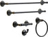 DELTA Windemere Towel Hook, Oil Rubbed Bronze, Bathroom Accessories, 70035-OB