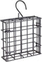 More Birds Suet Cage Bird Feeder, Fruit and Suet Feeder, Single Cake Capacity ,Black