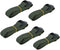 Folgtek 5 Pack Trail & Game Camera Mounting Straps Portable UV Resistant and Foldable Nylon Fiber Strap, Hunting Camera Tree Strap Belts Kit 145cm for Trail Cameras Accessory (Dark Green)
