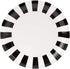 Black and White Party Bundle, Includes Plates, Napkins, Cups, and Cutlery (24 Guests,144 Pieces)