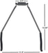 Stalwart 75-ST6016 Bike Rack Wall Hook, Wall Mount Flip-Up Bike Storage, Bicycle Holder / Hanger with EVA Foam - Bike Accessories for Garage or House