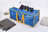 Klickpick Home Pack of 4- Heavy Duty Reusable Extra Large Storage Bags Laundry Bag Shopping Tote Moving Totes Bags Underbed Storage Bins Zipper -Backpack Handles,Compatible with IKEA FRAKTA CART