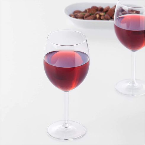 Red Wine Glass By Ikea- Svalka Series SET OF 6, 10 0Z
