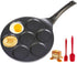 Mini Pancake Maker for Kids,Sarten Mini Pancakes Griddle Round Pancake Pan for Pancakes Nonstick Pancake Griddle Pan