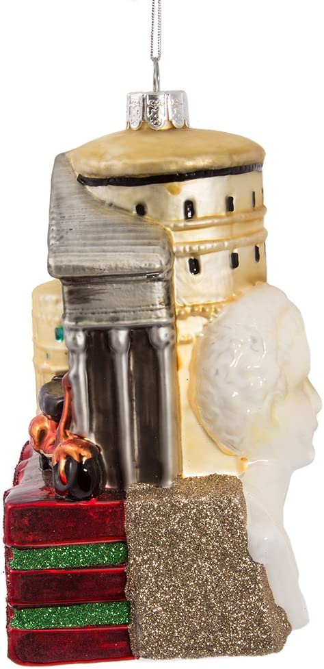 Kurt Adler 5-Inch Glass Rome Cityscape Ornament