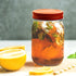 12oz/350ml Mason Jars, Woaiwo-q Glass Jars with Orange Lids for Honey, Jam, Jelly, Wedding Favors, Baby Foods, Shower Favors, DIY Projects (20 Pcs)