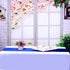LGHome Pack of 10 Wedding 12 x 108 inch Satin Table Runner for Wedding Banquet Decoration- Royal Blue