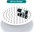 Welan Rain Shower Head Round 8 Inch Shower Heads High Pressure Angle Adjustable, Stainless Steel Waterfall Shower Heads Rainfall, Ultra-thin Design and Pressure Boosting Large Showerheads