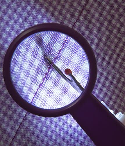 Dritz Magnified LED Seam Ripper, Purple