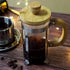 12 oz French Press Coffee/Tea Maker Single Server by Sivaphe Small Espresso Press with Stainless Steel Filter 0.35L High Borosilicate Carafe Durable Bamboo Handle Coffee Maker