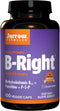 Jarrow Formulas B-Right - 100 Veggie Caps - Low-Odor Vitamin B-Complex Formula - Energy & Metabolism Support - Promotes Brain, Heart & Cardiovascular Health - 100 Servings