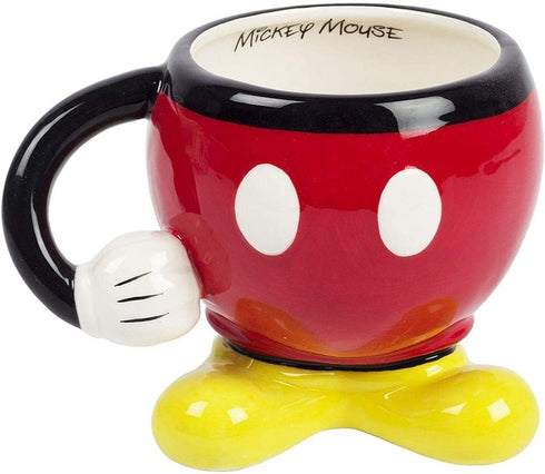 Disney Mickey Mouse Red Drinking Mug with Arm