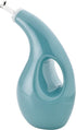 Rachael Ray 48467 Ceramic EVOO Oil and Vinegar Dispensing Bottle with Spout, 24 Ounce - Agave Blue