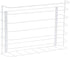 Household Essentials White Tall Basket Organizer | Mounts to Solid Cabinet Doors or Walls