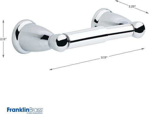 Franklin Brass Kinla Toilet Paper Holder, Polished Chrome, Bathroom Accessories, KIN50-PC1