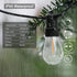 Alitade 50FT S14 LED Outdoor String Lights 18 Shatterproof Plastic Bulbs (2 Spare) for Patio,Backyard,Porch and Commercial Lighting,Warm White Light,Best for Commercial,Festival Decor,Gift