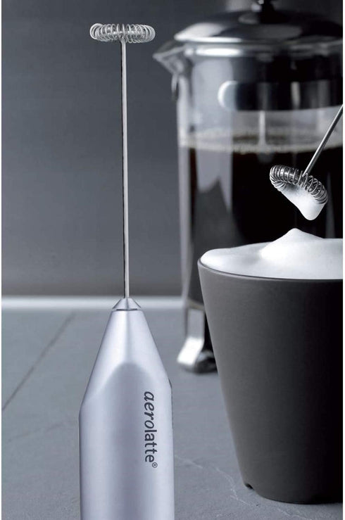 aerolatte Milk Frother, 8.5-Inch, Satin Finish