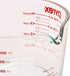 Pyrex Measuring 4 Cup (32 Oz) Glass, Clear, Red