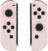 eXtremeRate Soft Touch Grip Cherry Blossoms Pink Joycon Handheld Controller Housing with Full Set Buttons, Replacement Shell Case for Nintendo Switch & Switch Oled Joy-Con – Console Shell NOT Included