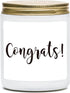 Congratulations Gift for New Job, Congrats on Promotion Gift?Graduation Present for Grads, Friend, Coworker, Scented Soy Candles for Home