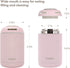 DaCool Insulated Lunch Containers Hot Food Jar Vacuum Insulated Stainless Steel 16 oz Leak Proof Keep Food Cold Hot Food Container for Kids Adult Lunch Box School Camping Outdoors,BPA Free- Pink