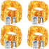 Chinety Fairy Lights Battery Operated 33ft 100 LED 4 Pack Christmas String Lights, Waterproof 8 Modes Twinkle Lights with Remote Timer Starry Copper Wire Light for Bedroom Christmas Party Decor