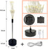 Firework Table Lamp Fairy Light 120 LED DIY Starburst Dandelion Battery Powered 8 Modes Lights with Remote Control for Banquet Party Home Garden Dinner Table Decoration Thanksgiving Christmas Wedding