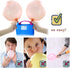 Gifts2U Electric Balloons Pump with Balloons and Rose Gold Pennant Balloon Pump Kit Portable Dual Nozzle Decorating Strip Kit, Metal Balloon Glue Balloon Tying Tool 110V 600W for Party Decoration