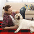 Buffalo Plaid Rug - YHOUSE Cotton Front Door Mat Outdoor Doormat Washable Checkered Rugs Indoor/Outdoor Welcome Mat for Layered Mat Porch/Kitchen/Farmhouse/Entry(23.6€œX35.4€œ, Red and Black Plaid)