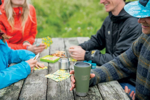 Klean Kanteen Double Wall Vacuum Insulated Stainless Steel Tumbler Cup with Tumbler Lid