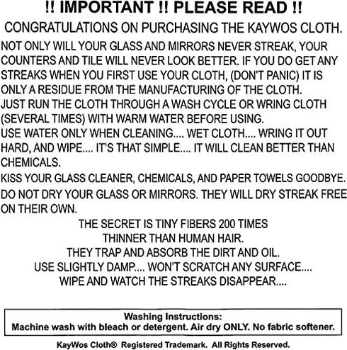 Zezo Fiber Miracle Cleaning and Polishing Cloth By Kaywos (5)
