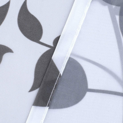 Shower Curtain Grey Polyester Fabric Bathroom Curtain Waterproof Shower Curtains ,72 X 72 INCH (Grey)