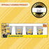 Silver Buffalo Minions Despicable Me Mug Shot 4 Pack Mini Glass Set, 1.5 Ounces