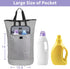 105L Laundry Backpack Bag with Padded Handle for College Students, Extra Large Laundry Bag Backpack with Adjustable Strap, Sturdy Backpack Laundry Bag for Laundromat, Dorm, Apartment, Camping, Travel