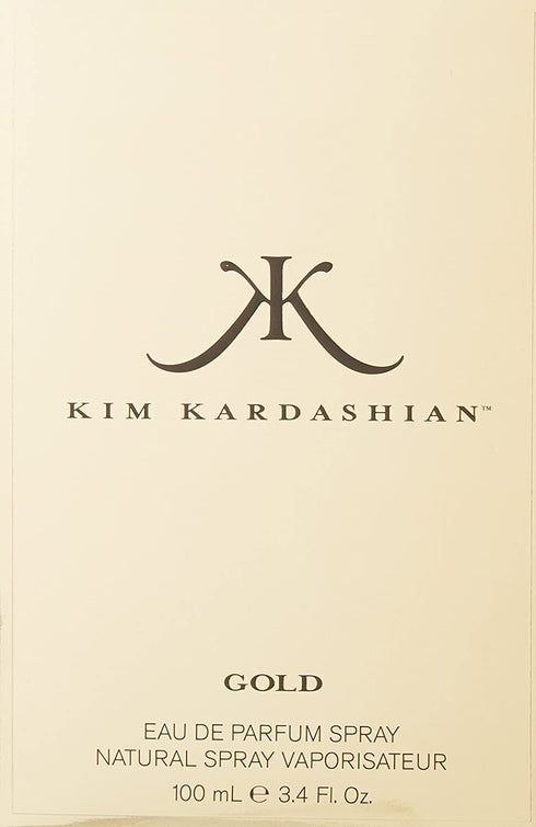 Kim Kardashian Gold Eau De Parfum Spray, 3.4 oz