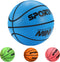 Stylife Mini Basketballs for Kids - Trampoline Basketballs 1 PCS Hoop Basketball - Toddler Balls Toys, 5 Inch Blue