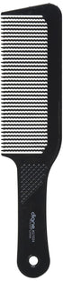 Diane Flat Top Clipper Comb – Fine Tooth, Hair-Cutting, Styling Tool for Women, Men, Hair Stylists, Barbers, Black, 9.5 Inches, D7024