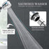 Propeller Driven Handheld Shower Head High Pressure - Shower Head Premium Turbocharged?360 Degrees Rotating Shower Head? Excellent for Low Water Pressure And Water Saving (Blue)