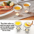 Artcome 22-Piece Seafood Tools Set Including 2 Lobster Crackers, 6 Crab Forks, 4 Lobster Shellers, 2 Butter Warmers, 1 Lobster Crab Mallets, 1 Seafood Scissor and 6 Tealight Candles