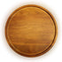 roro Acacia Round Wood Trivet / Charger with Groove (13 Inch x 1, Acacia Brown)