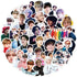 BTS Cute Kpop Stickers for Laptop 50pcs Teens Water Bottles Phone Notebook Scrapbook Car Computer Luggage Guitar Waterproof Decals