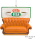 Hallmark Friends Central Perk Cafe Couch Christmas Ornament,Multi Color,0002HCM9510