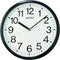 SEIKO 12" Business Wall Clock, Black