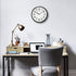 SEIKO 12" Business Wall Clock, Black