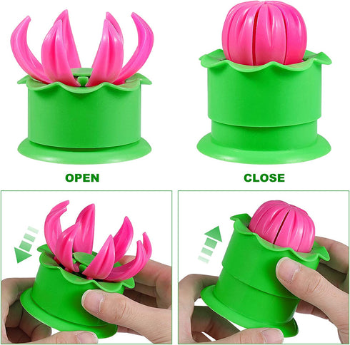Cabilock Steamed Stuffed Bun Making Mold Pastry Pie Steam Bun Dumpling Maker Mould Cooking Tool Sets (Green)
