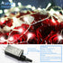 YAOZHOU Cool White Christmas String Lights Indoor Outdoor IP44 Waterproof 196.8Ft 600LED 8 Modes Cool White Fairy Decor Lights for Holiday,Party,Wedding,Garden(Cool White)