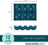Rachael Ray Solid Glaze Ceramics Egg Tray/Holder, 12 Cup, Teal