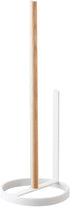 Yamazaki Home Toilet Paper Stocker, Holds 3 Toilet Paper Rolls, No Assembly Req, White, One Size
