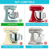 Flex Edge Beater for Kitchenaid 6 Quart Bowl- Lift Stand Mixer, Beater Paddle with Scraper for 6 QT Bowl- Lift Mixers, Attachments for Mixer 6 qt